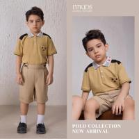 ราคา 137KIDS เสื้อโปโลเด็กชายพรีเมี่ยมแขนสั้นผ้าฝ้าย 100% ดีไซน์ไดนามิกสุดเท่ APL2509 (27035806436)