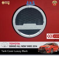 ราคา JSL ฝาครอบถัง Grand All New Yaris 2014 ฝาครอบถังแก๊สสีดําหรูหรา (44405729513)