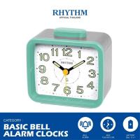 ราคา นาฬิกาปลุก RHYTHM นาฬิกาปลุกตั้งโต๊ะ สีเขียวมิ้นท์ เสียงปลุกดังกังวาน ขนาด 11 ซม. (54003144828)
