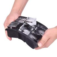 ราคา พร้อมส่ง แม่พิมพ์ซิลิโคนน้ำแข็งขนาดใหญ่ 6 ก่อนต่อถาดพร้อมฝาซิลิโคน (10398838876)