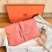 ราคา Used Once Like New! Hermes Jige PM Flamingo Epsom Stamp [Q] (24941831744)