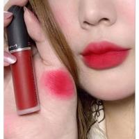 ราคา (ป้ายสคบไทย) MAC​ POWDER​ KISS​ LIQUID​ LIP​ COLOUR​ 5​ ml​ สี​M987csmash 987โทนแดงอมชมพู ​ (23682799473)