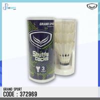 ราคา ลูกขนไก่ ลูกแบดมินตันจุกโฟม แกรนด์สปอร์ต GRAND SPORT รหัส 372969 แพ็ค 3 ลูก ของแท้100% (22734709558)