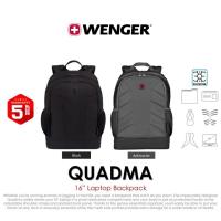 ราคา Wenger Quadma 16" Laptop Backpack กระเป๋า เป้สะพายหลัง ใส่คอมพิวเตอร์ได้ 16 นิ้ว (42700018954)