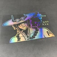 ราคา สติกเกอร์รถยนต์ไฟฟ้าสัปดาห์สองมิติ One Piece Ace Anime Creative Sticker (25635241911)