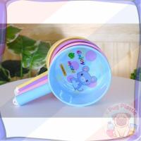 ราคา ส่งจากไทย ขันน้ำ ขันน้ำมีด้าม ขันด้ามจับ ขันพลาสติก ขันตักน้ำ ขันน้ำลายการ์ตูน ขันน้ำพลาสติก เกรด A สีพาสเทล สวยงาม (41167638110)