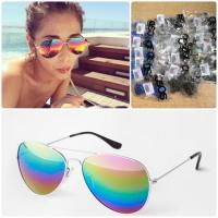 ราคา แว่นกันแดด ASOS ปรอทสีรุ้ง (1436435546)