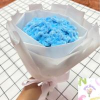 ราคา ดอกไฮเดรนเยีย จัดช่อ ห่อด้วยกระดาษสาสีขาวผูกโบว์สีขาว มีทุกสีพร้อมจัดส่ง (25210980148)