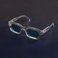 ราคา Black ID - แว่นตาทรงเหลี่ยมใสรุ่น Limited Edition พร้อมเลนส์สีน้ําเงิน | SG Lunara (42911592587)