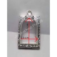 ราคา กรอบพระเงิน ตลับพระเงิน ใส่พระสมเด็จ หรือพระขนาดใกล้เคียง (12213587534)