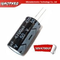 ราคา ตัวเก็บประจุไฟฟ้า 50V4700UF 4700UF 50V 18*35 มม. 2 ชิ้น (23159962443)