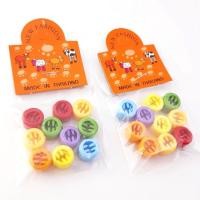 ราคา กิ๊บลูกปัด ยุค 90 (ส้ม-แดง-ม่วง-เขียว-ฟ้า-เหลือง) แพ็ค 10 เม็ด (21164540580)