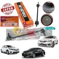 ราคา TKD ลูกหมากกันโคลง ได้ 2 ตัว 555 แท้ TOYOTA ALTIS ปี2001-2018 WISH ปี 03-09 ญี่ปุ่นแท้100% (SL3640) (24159860391)