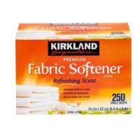 ราคา Kirkland Signature Fabric Softener Sheet 250 Sheet เคิร์กแลนด์ ซิกเนเจอร์ แผ่นอบผ้า กลิ่นหอม 250 แผ่น (12722429887)