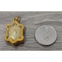 ราคา จี้พระ จี้หลวงปู่หลิว เหรียญพญาเต่าเรือน วัดไร่แตงทอง จ. นครปฐม รุ่นปลดหนี้ เลี่ยมกรอบทองไมครอน (20138625337)