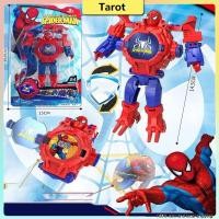ราคา Marvel Spider-Man & Iron Man นาฬิกาอิเล็กทรอนิกส์โปรเจกชัน สำหรับเด็ก (51250166422)