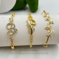 ราคา กำไลข้อมือ ใบมะกอก+อินฟินิตี้+โอม กำไล ขนาดฟรีไซส์ (26277745704)