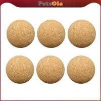 ราคา [PETSOLA] 6x Table Football Table Soccer Accessories Cork Table Soccer 36mm Wood Foosball Game (42575796700)
