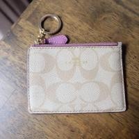 ราคา COACH MINI SKINNY ID CASE IN SIGNATURE COATED CANVAS (7536187757)