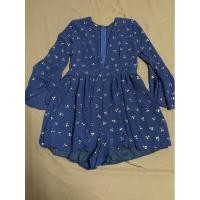 ราคา จั้มสูทสีน้ำเงิน ลายเชอรี่ มือสอง (7979249726)