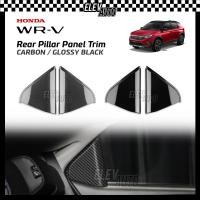 ราคา Honda WR-V WRV ภายในด้านหลังเสาแผง Trim ภายใน Trim คาร์บอนไฟเบอร์สีดําอุปกรณ์เสริม Modulo Bodykit SEV RS (29781645012)