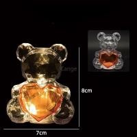 ราคา แสงโปร่งใสตุ๊กตาหมีแสงบ้านอุปกรณ์ติดตั้งเครื่องประดับเรืองแสงรักตุ๊กตาหมีคู่สาวสารภาพตกแต่งเค้ก (25572636040)