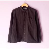 ราคา KATUN KEMEJA เสื้อเชิ้ตแขนยาวผู้ชาย, เสื้อ Muji Shanghai, เสื้อเชิ้ตผ้าฝ้าย Muji, เสื้อเชิ้ต Shanghai Muji (43352100926)