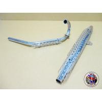 ราคา ท่อยก HONDA C50 C65 C70 C100 CA100 CA102 C102 Exhaust Muffler “Chrome” (24415956898)