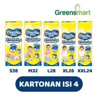 ราคา MAMYPOKO PANTS S38/M32/L28/XL26/XXL24 XTRA DRY CARTON CONTENTTS 4 (43927329030)