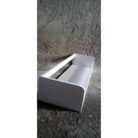 ราคา ชั้นวางหนังสือ ชั้นวางหนังสือ ชั้นวางเครื่องเทศ ชั้นวางของติดผนัง P 50 ซม. x. กว้าง 15 ซม. สีขาว (55701211262)