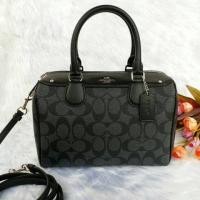 ราคา Coach USA ของแท้ 100% กระเป๋าถือ COACH 32203 SIGNATURE BENNETT SATCHEL (16103172321)