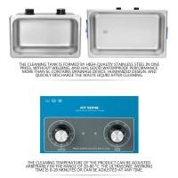 ราคา 40khz Ultrasonic Cleaner 6L 150W with Heating Basket Mechanical Controller Ultrasonic Bath Equipme (46502994039)