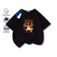 ราคา เสื้อยืดเด็ก โปเกมอน แขนสั้น สวมใส่สบาย นุ่ม พิมพ์ลายการ์ตูนน่ารัก (51050764486)