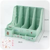 ราคา กล่องใส่หนังสือ 4 ช่อง #กล่องเก็บเอกสาร #กล่องเก็บแฟ้ม #พร้อมส่ง (22926336750)