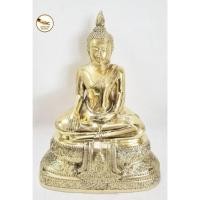 ราคา พระพุทธรูป หลวงพ่อทอง วัดเขาตะเครา หน้าตัก 5" เนื้อทองเหลือง ผิวขัดเงา (8174527670)