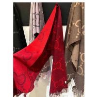 ราคา ผ้าพันคอดouble-sided wool แบรนด์เนม สีดำและเทา ให้ความรู้สึกหรูหรา (49702492780)