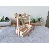 ราคา Madoodiiz กระเช้าไม้ กล่องไม้สน กระเช้าจุ้ย20*10*5cmที่จับ19cm พร้อมส่ง (9185327707)