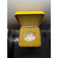 ราคา พระมหาโพธิสัตว์อวโลกิเตศวร กวนอิม หลังมังกรคู่ รุ่นมั่งมีศรีสุข เนื้อเงิน หลวงพ่อเปิ่น วัดบางพระ 2537 พร้อมกล่องเดิม (8546624922)