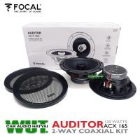 ราคา FOCAL AUDIOTOR ลำโพงเสียงกลางแหลม 6.5นิ้ว (แกนร่วม) 2-way 2ทาง กำลังขับ 120วัตต์ Focal รุ่น ACX 165 (21827087725)
