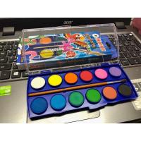 ราคา สีน้ำ ชนิดก้อน 12 สี ตราม้า H-300 (19835963785)