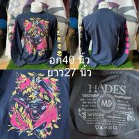 ราคา เสื้อยืดมือสอง USA ลายการ์ตูน แขนยาว (28736666696)