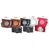 ราคา เคสหนัง PU สำหรับ Sony hx90V WX500 HX90 (1723137533)