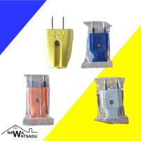 ราคา ปลั๊กไฟ หัวปลั๊กไฟ 2 ขา ปลั๊กเสียบตัวผู้ แบบขาแบน-กลม ทนทาน ใช้งานทั่วไป (26941299417)