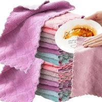 ราคา ผ้าเช็ดจานไมโครไฟเบอร์แบบหนาสองด้าน - ผ้าทําความสะอาดซุปเปอร์ดูดซับห้องครัว (40768380253)