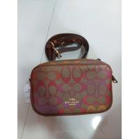 ราคา Coach C1308 Jes Crossbody 20 In Rainbow Signature Canvas กระเป๋าสะพายข้าง