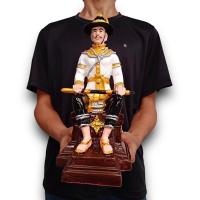 ราคา พระเจ้าตากสินมหาราช ชุดสีขาว รุ่นตากสิน101 กรุงธน ขนาดหน้าตัก 5 นิ้วสูงประมาณ 8 นิ้ว (25306905583)