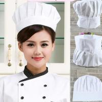 ราคา หุ้นพร้อม หมวกเชฟสำหรับทำอาหาร หมวกกุ๊กทรงสูงจีบรอบ งานไทย ผ้าดี เป็น (21188108251)