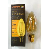 ราคา หลอดไฟจำปา LED VINTAGE รุ่นVivid 3W E14 Lamptan 2700K 300Lumen แสงวอร์ม (25180967275)