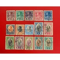 ราคา แสตมป์สะสมรัชกาลที่7 ชุดประชาธิปก ใช้งาน พศ.2471 ครบุด (14847719168)