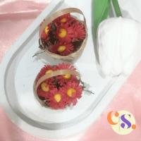 ราคา ต่างหูตะกร้าดอกไม้สีแดง (25253117511)